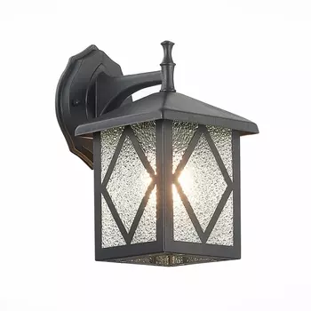 Настенный уличный фонарь IP44 ST Luce Lorne SL084.411.01 форма куба