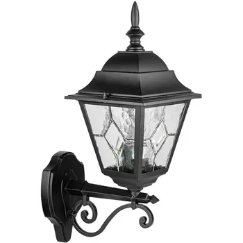 Настенный фонарь уличный IP44 Oasis Light QUADRO lead GLASS 79901MlgW/02 Bl
