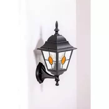 Настенный фонарь уличный IP44 Oasis Light QUADRO M lead GLASS 79901MlgY Bl