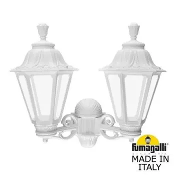 Настенный фонарь уличный IP55 Fumagalli Rut E26.141.000.WXF1R