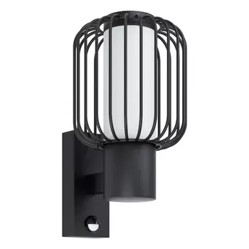 Настенный уличный фонарь с датчиком движения IP44 Eglo Ravello 98722
