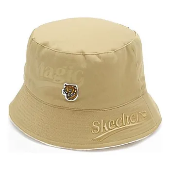 Бейсболка classic logo letter print fisherman hat 'tan' Skechers, бежевый