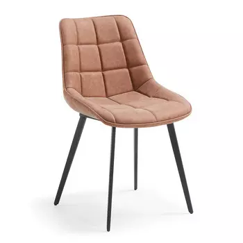 Стул adah (la forma) коричневый 51x82x59 см.