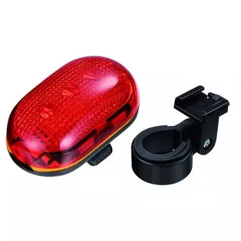 Фара велосипедная D-LIGHT CG-404R3, задняя, габаритная, красная, 3043