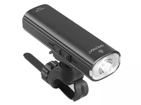 Фара велосипедная GACIRON W07R, передняя, на руль, пластик, Li-ion аккумулятор, USB, угол 300°, белый, W07R