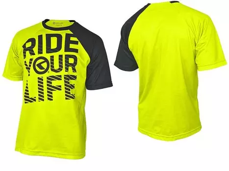 Джерси KELLYS RIDE YOUR LIFE Enduro, с коротким рукавом, полиэстер, салатовый