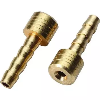 Фитинги для гидролинии BBB Hose Barb - Magura - ID2.2mm hose - Copper 50 шт, BCB-211
