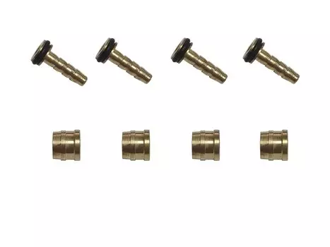 Фитинги TBS для Tektro, 8 шт. в упаковке, ZTB24057