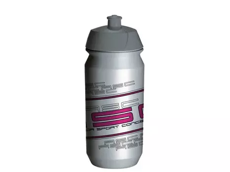 Фляга AB-Tcx-Shiva, TACX/AUTHOR, 100% биопластик, 0.6л, серо-розовая, , 8-14064004
