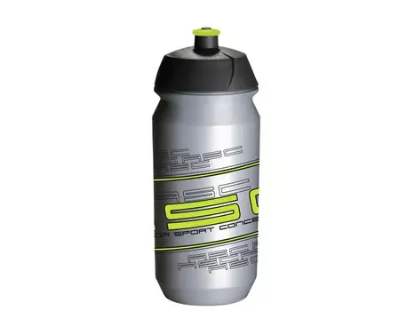 Фляга AB-Tcx-Shiva, TACX/AUTHOR, 100% биопластик, 0.6л, серо-желтая, , 8-14064006