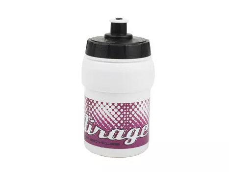 Фляга AUTHOR, пластик, бело-розовая, для детских вело MIRAGE 0.35л, 8-14060010