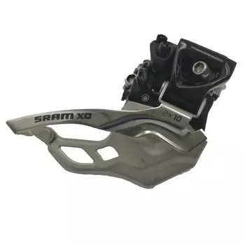 Переключатель передний Sram X.0, 2х10 34,9 мм верх. хомут, двойная тяга, 007615131010