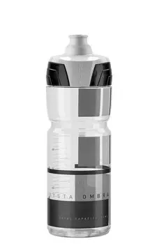 Фляга Elite Crystal Ombra, 0.75 л, дымчатый, серый рисунок, EL0150513