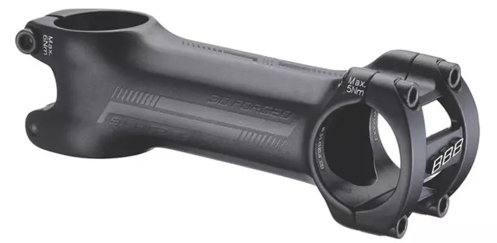 Вынос велосипедный BBB UltraForce, +/-6D, 31.8, 30 мм, алюминий, черный, BHS-01