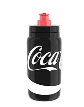 Фляга велосипедная Elite Fly Coca-Cola, 550 мл, черный, 01604147