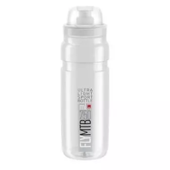 Фляга велосипедная Elite Fly MTB, 750 мл, прозрачный, защитный колпачок, EL0160754