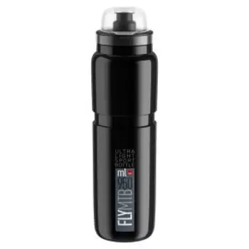 Фляга велосипедная Elite Fly MTB, 950 мл, черный, защитный колпачок, EL0160908