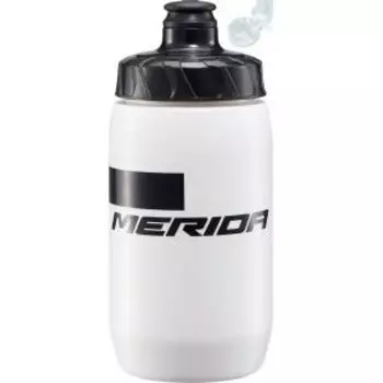 Фляга велосипедная Merida, с крышкой, 500 мл, White/Black, 2123003905