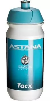 Фляга велосипедная Tacx Pro Teams Astana, 500 мл, голубой, T5749.01