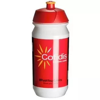 Фляга велосипедная Tacx Pro Teams Cofidis, 500 мл, красный, T5746.09