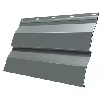 Сайдинг Grand Line Optima Корабельная Доска Pe 0.45 мм Ral 7005 резка