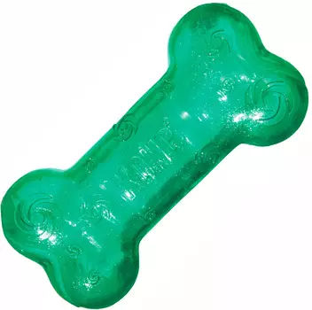 Игрушка для собак Kong Squezz Crackle Хрустящая косточка средняя 15 х 4 см (1 шт)