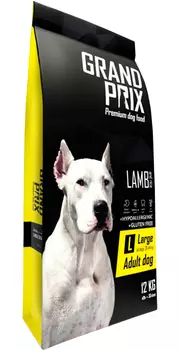 Grand Prix Large Adult для взрослых собак крупных пород с ягненком (2,5 кг)