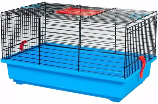 Клетка для грызунов Inter-Zoo G031 Teddy Lux без аксессуаров цветная 42 х 29 х 26 см (1 шт)