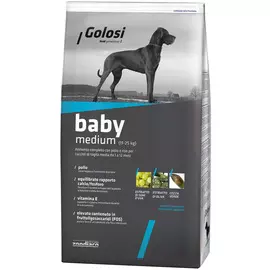 Golosi Baby Medium для щенков средних пород с курицей и рисом (20 кг)