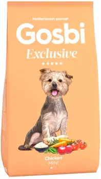 Gosbi Exclusive Adult Mini Chiken для взрослых собак маленьких пород с курицей (2 кг)