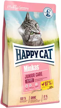 Happy Cat Minkas Junior Care для котят с птицей (0,5 кг)