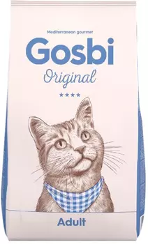Gosbi Original Cat Adult для взрослых кошек с курицей (1 кг)