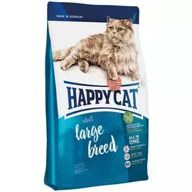 Happy Cat Supreme Fit &amp; Well Adult Large Breed для взрослых кошек крупных пород (4 кг)