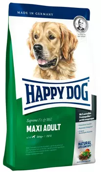 Happy Dog Supreme Fit &amp; Well Adult Maxi для взрослых собак крупных пород (15 кг)