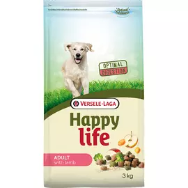Happy Life Versele-laga Adult Lamb для взрослых собак всех пород с ягненком (3 кг)