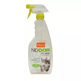 Hartz Nodor Litter Spray – Хартц спрей для уничтожения запахов в кошачьем туалете, без ароматизатора (503 мл)