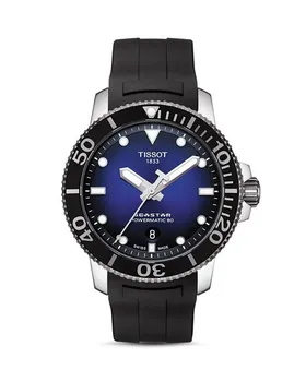 Часы Seastar, 43 мм Tissot, цвет Black