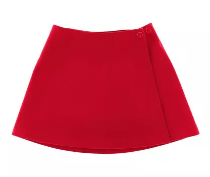 Юбка с запахом (10-11 Красный) LOLOCLO