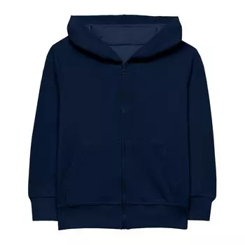 Кофта на молнии с капюшоном (12 Темно-синий) LOLOCLO