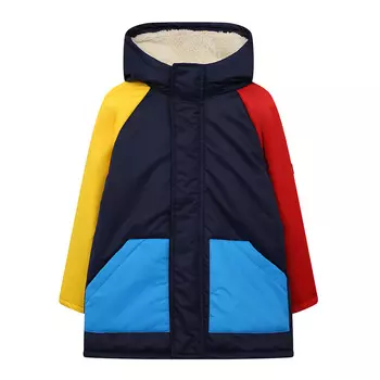 Куртка зимняя Color Bloсk (3 Темно-синий) LOLOCLO