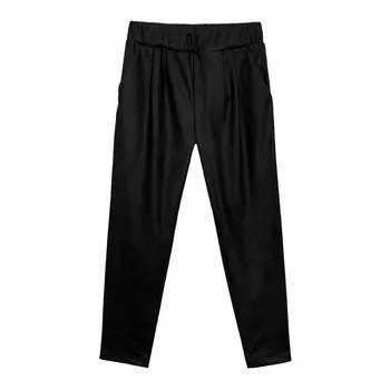 Брюки из экокожи (7 Черный) LOLOCLO