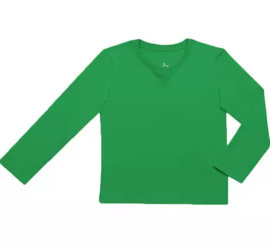 Лонгслив прямого кроя (2 Зеленый) LOLOCLO