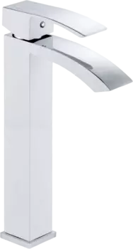 Смеситель для раковины Rose R1511F белый, хром