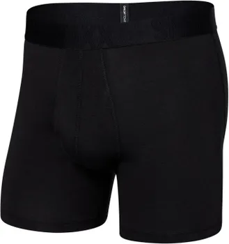 Хлопковые трусы-боксеры Droptemp с охлаждением SAXX UNDERWEAR, черный