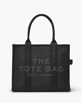 Большая кожаная сумка-тоут Marc Jacobs, черный