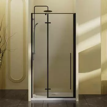 Душевая дверь Vincea Slim-N 90x195 VDPH-5SN900CLB стекло прозрачное, профиль черный