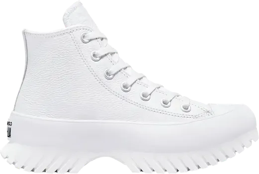 Кроссовки Converse Chuck Taylor All Star Lugged 2.0 Leather High White Black, белый