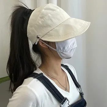 Ruth Color Matching Wide Brim Cap Женская универсальная шляпа-ведро с козырьком от солнца, показывающая лицо, маленькая быстросохнущая шляпа для верховой езды Adjustable