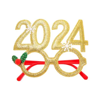 Забавная форма для очков 2024 года, оправа для вечеринок, аксессуары для вечеринок, универсальный размер красный