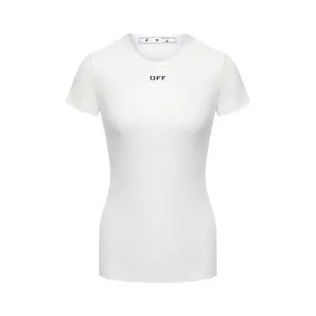 Хлопковая футболка Off-White